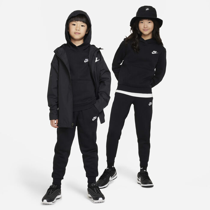 Nike Kids' Sportswear Club Fleece Hoodie Black image number 4