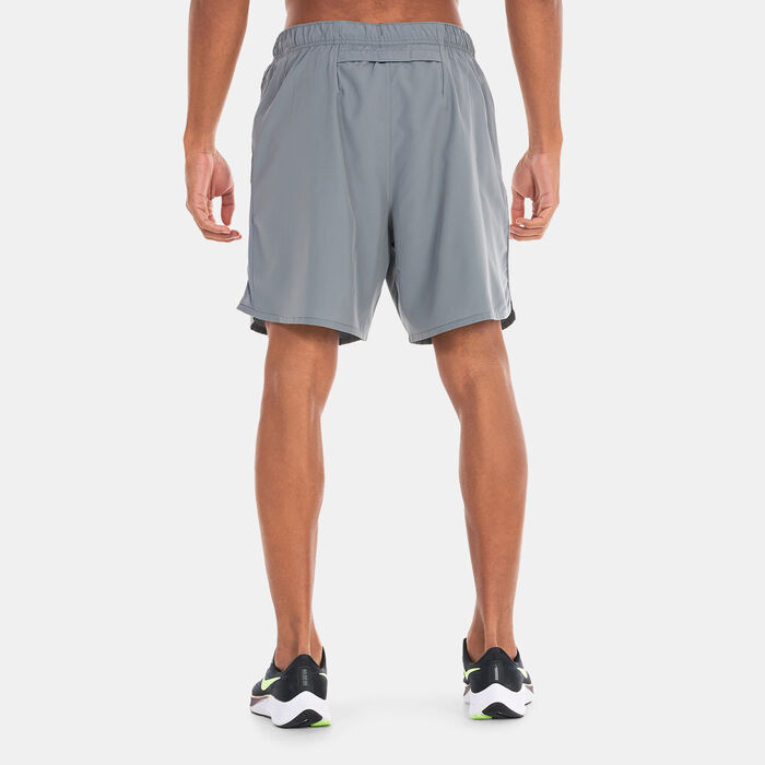 Nike Men's Dri-FIT Challenger 2-In-1 Shorts Grey Nike Men's Dri-FIT Challenger 2-In-1 Shorts Grey image number 1