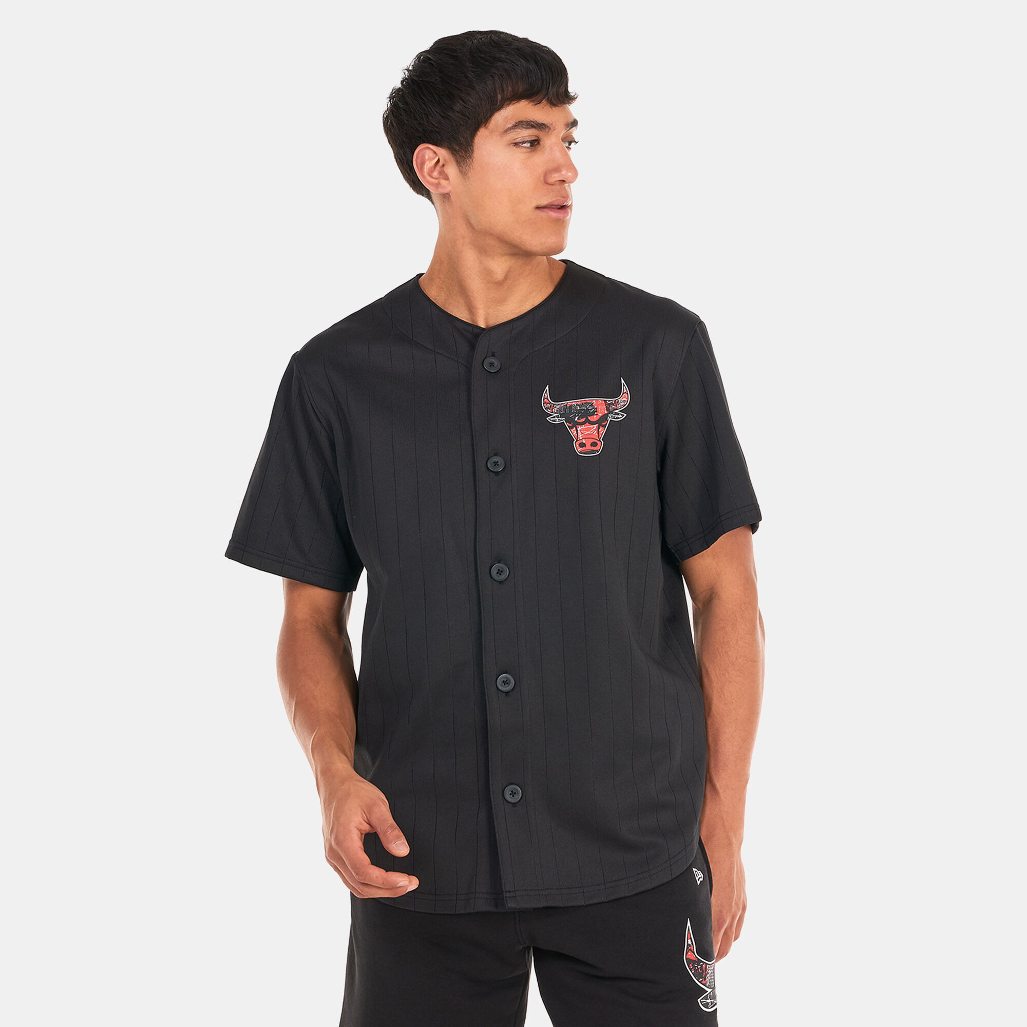 Chicago bulls short sales sleeve jersey