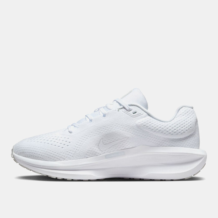 Nike Women's Winflo 11 Road Running Shoes White image number 2