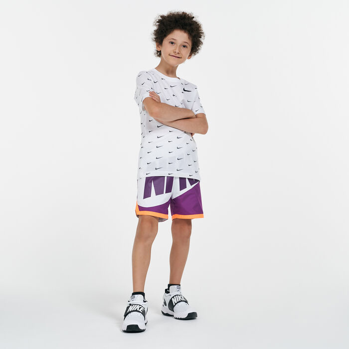 Nike Kids' Block Shorts Blue Nike Kids' Block Shorts Blue image number 4
