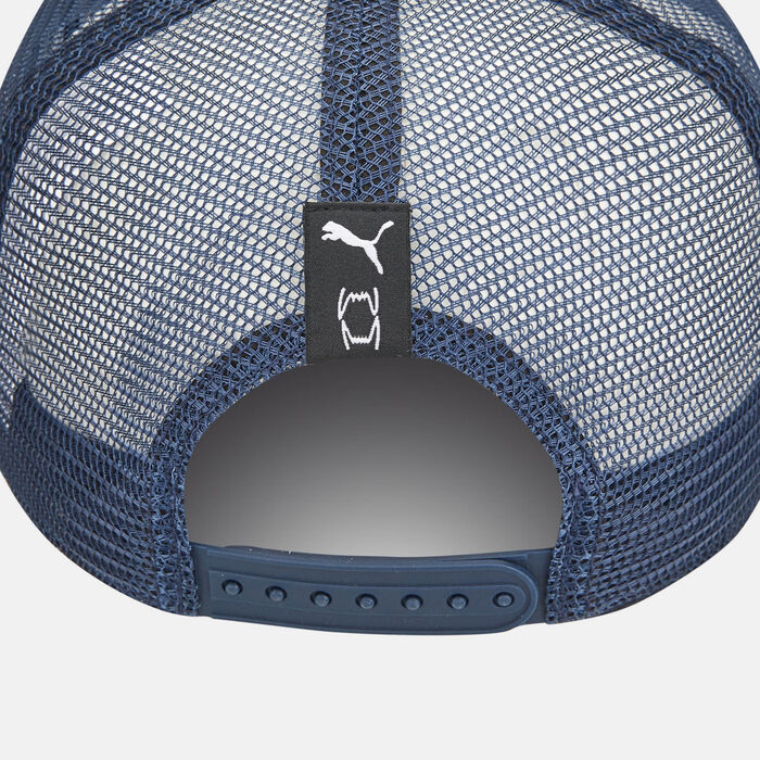 PUMA Basketball Graphic Trucker Cap Blue PUMA Basketball Graphic Trucker Cap Blue image number 1