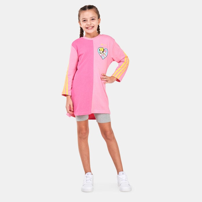 adidas Kids' Disney Daisy Duck Dress Pink adidas Kids' Disney Daisy Duck Dress Pink image number 0