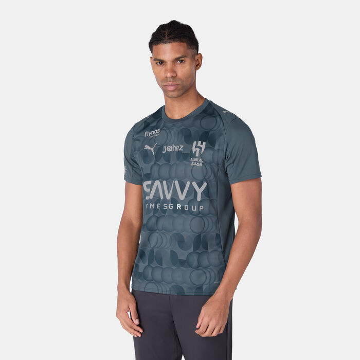 PUMA Men's Al Hilal 25/26 Away Replica Football Jersey Grey image number 0