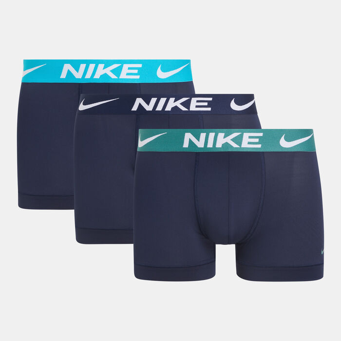 Nike Men's Dri-FIT Essential Micro Briefs (3 Pack) Blue Nike Men's Dri-FIT Essential Micro Briefs (3 Pack) Blue image number 0