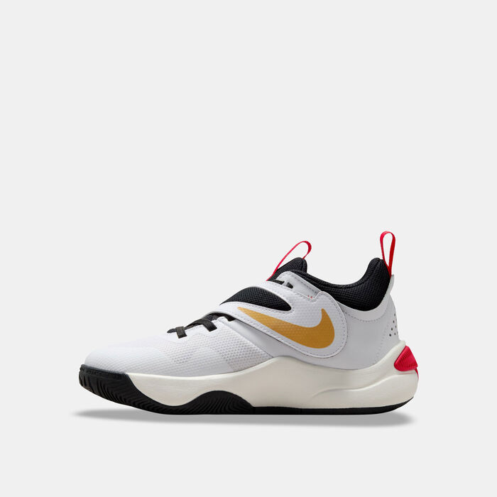 Nike Kids' Team Hustle D11 Basketball Shoe (Older Kids) White Nike Kids' Team Hustle D11 Basketball Shoe (Older Kids) White image number 2