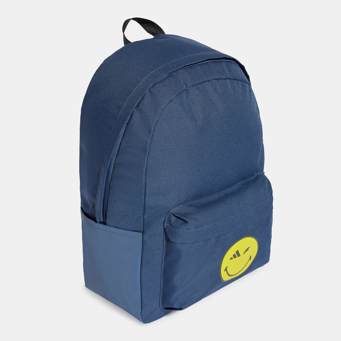 adidas Kids' Smiley World Backpack Black adidas Kids' Smiley World Backpack Black image number 2