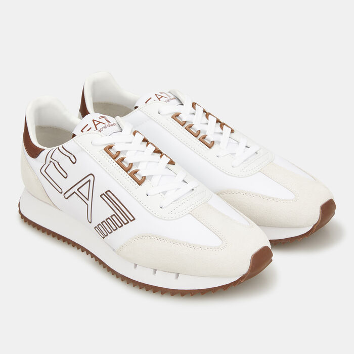 EA7 Emporio Armani Men's Logo-Print Lace-Up Shoe Grey EA7 Emporio Armani Men's Logo-Print Lace-Up Shoe Grey image number 1