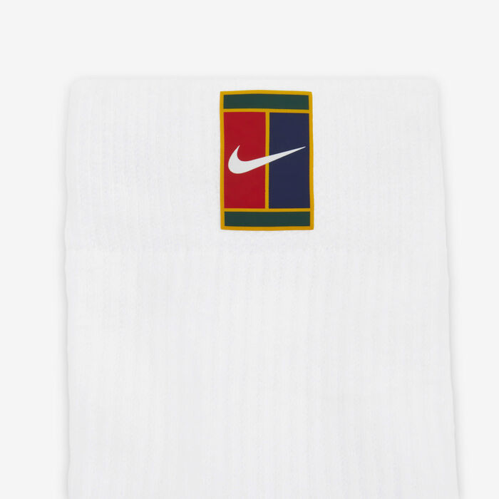 Nike Multiplier Max Tennis Ankle Socks (2 Pairs) White image number 3