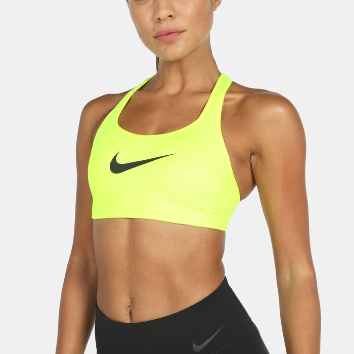 Buy Nike Women's Victory Shape Sports Bra yellow in KSA -SSS