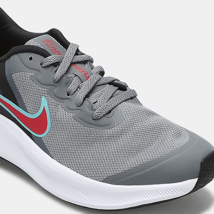 Nike Star Runner 3 GS Shoe White Nike Star Runner 3 GS Shoe White image number 4