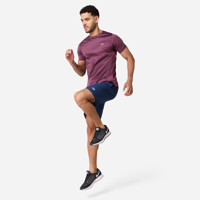 New Balance Men's Sport Essentials Shorts Blue New Balance Men's Sport Essentials Shorts Blue image number 2