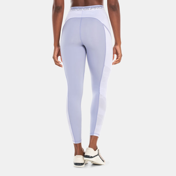 Nike Women's Pro High-Waisted 7/8 Training Leggings Purple image number 1