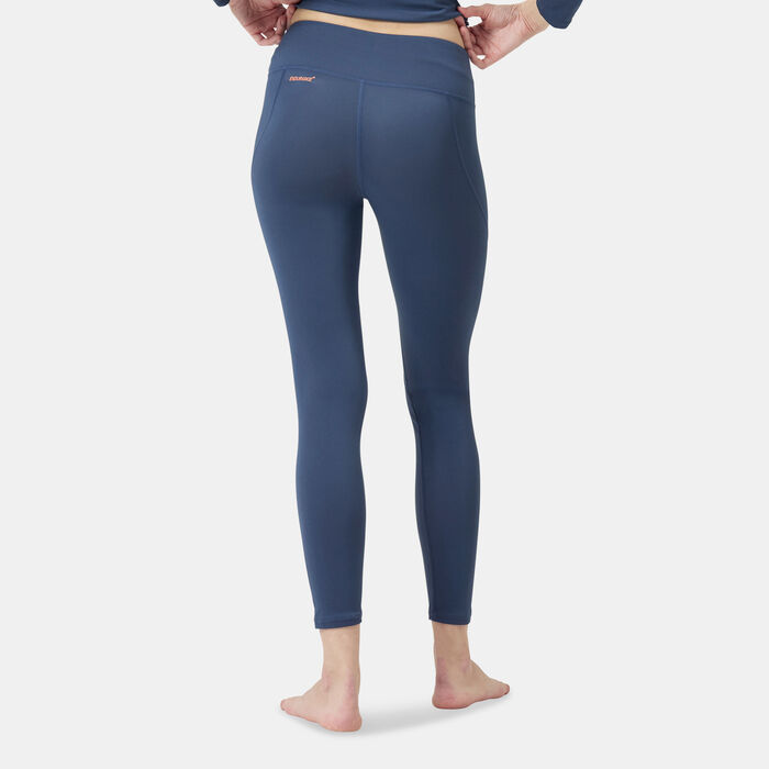 Speedo Women's Swimming Leggings Blue image number 1