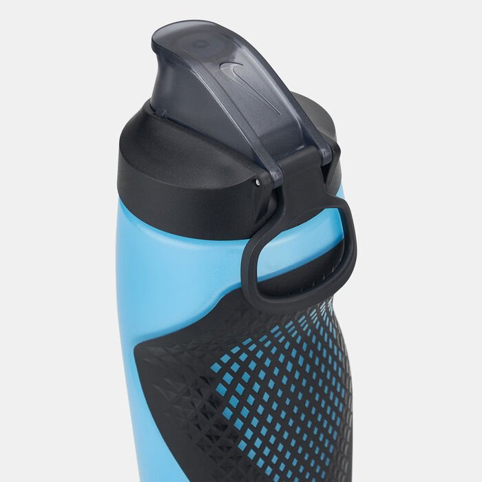 Nike Logo Refuel Squeezable Water Bottle Blue Nike Logo Refuel Squeezable Water Bottle Blue image number 2