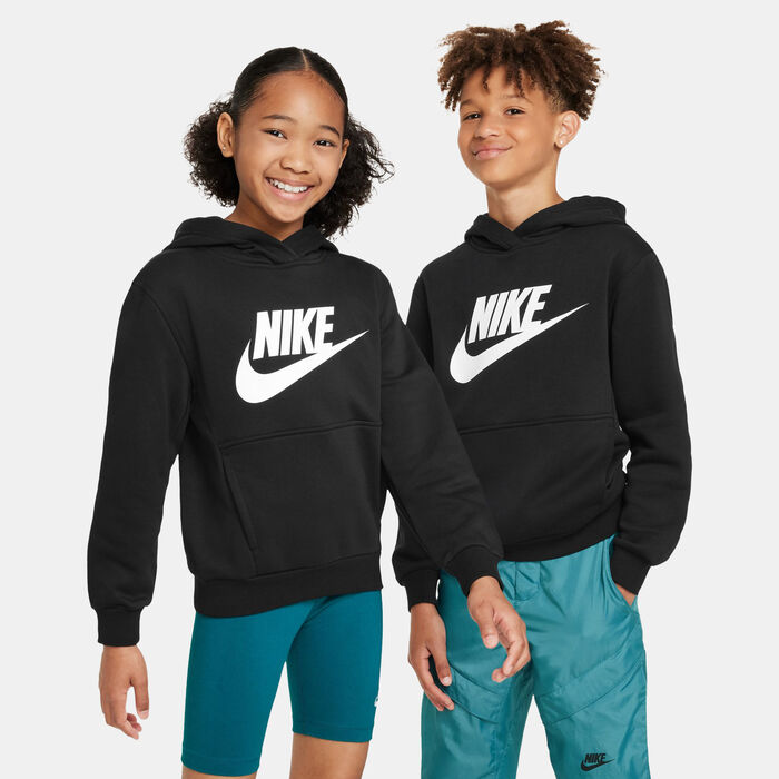 Nike Kids' Sportswear Club Hoodie Black Nike Kids' Sportswear Club Hoodie Black image number 0