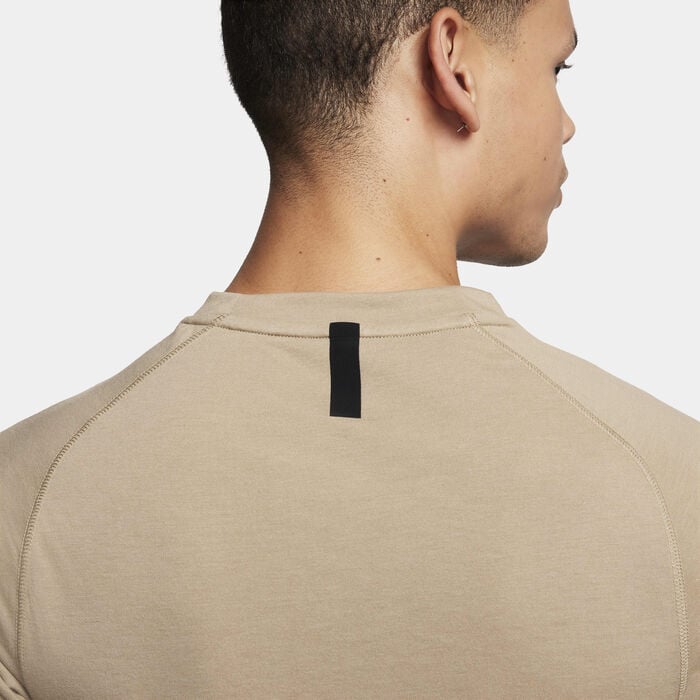 Nike Men's Dri-FIT Flex Rep Training Top Beige Nike Men's Dri-FIT Flex Rep Training Top Beige image number 6