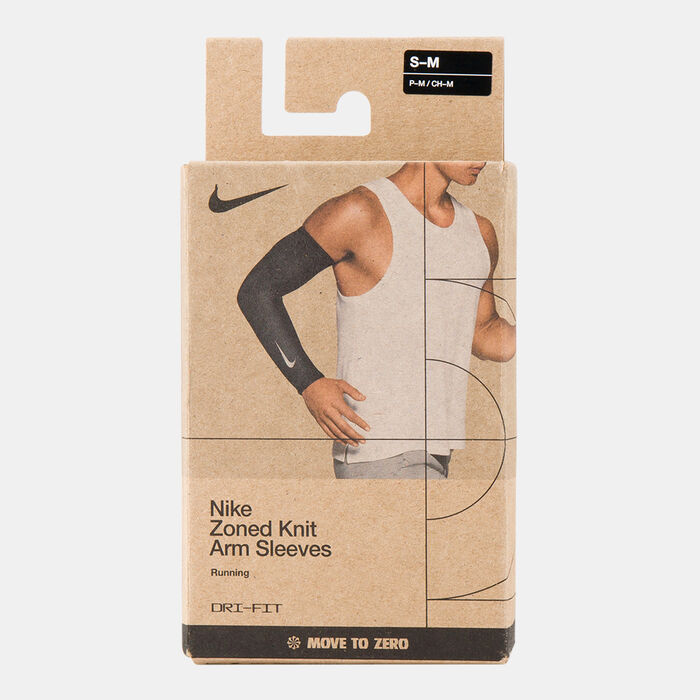 Nike Zoned Arm Sleeves White Nike Zoned Arm Sleeves White image number 2