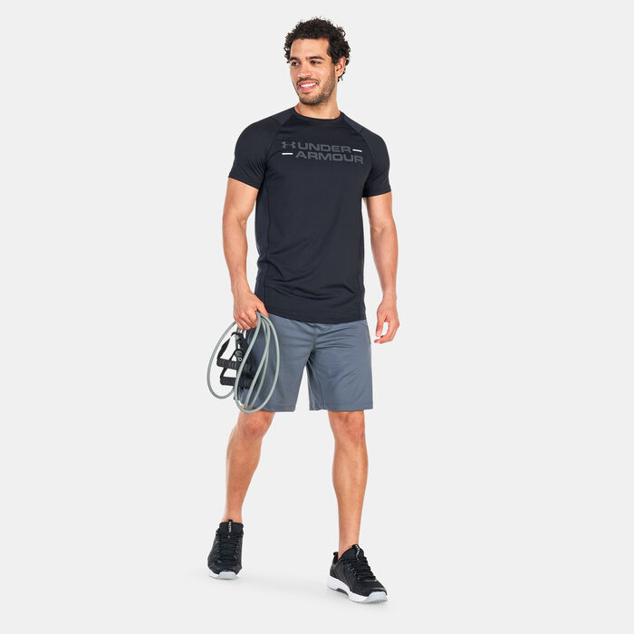 Under Armour Men's UA Tech™ Vent Shorts Grey image number 2