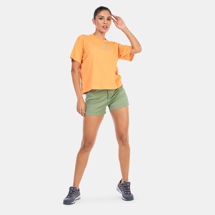 Columbia Women's North Cascades™ Relaxed T-Shirt Orange Columbia Women's North Cascades™ Relaxed T-Shirt Orange image number 2