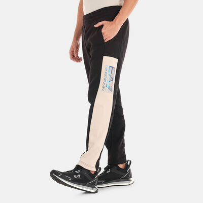 EA7 Emporio Armani Men's Train Visibility T-Suit Hoodie Beige