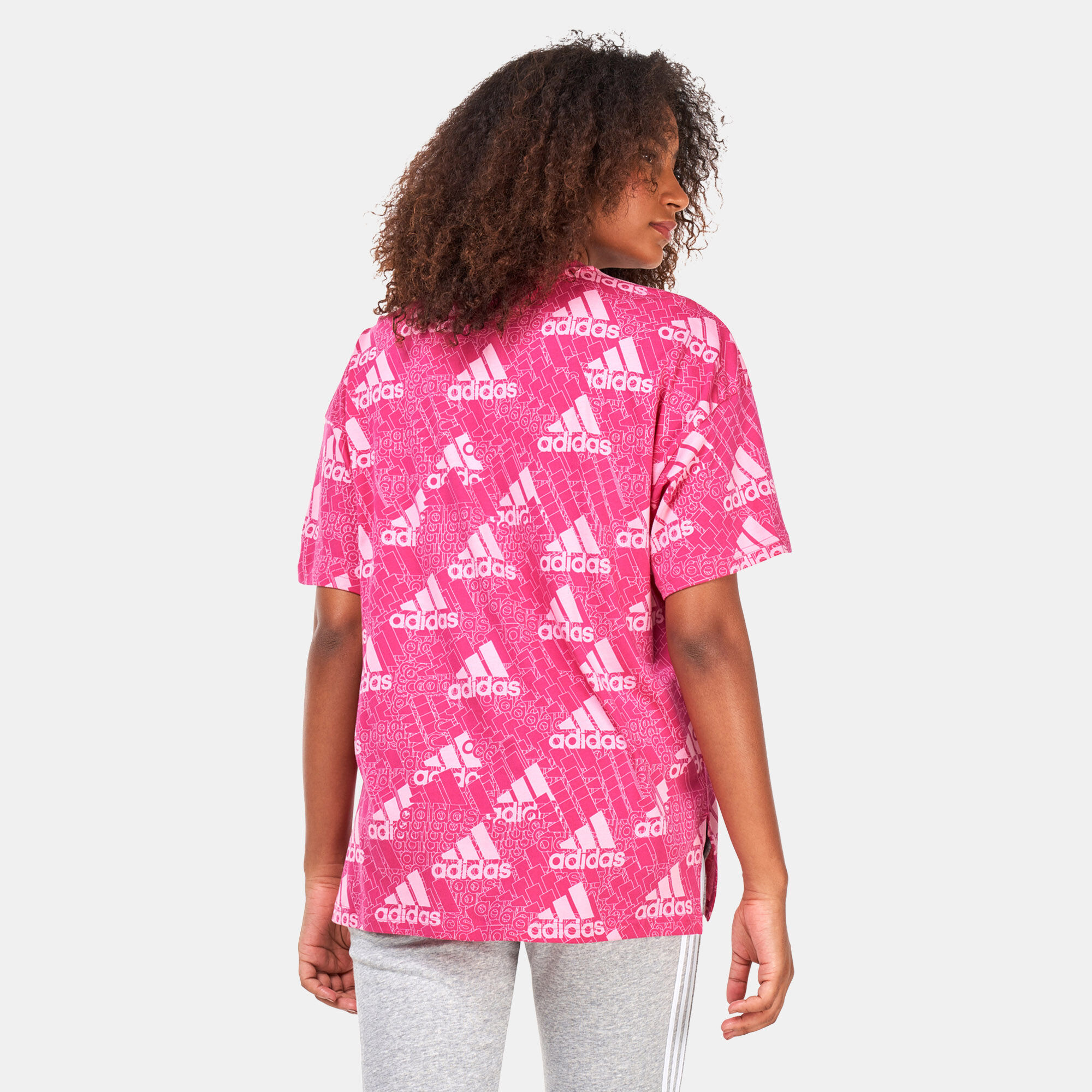 Adidas tie dye store boyfriend t shirt