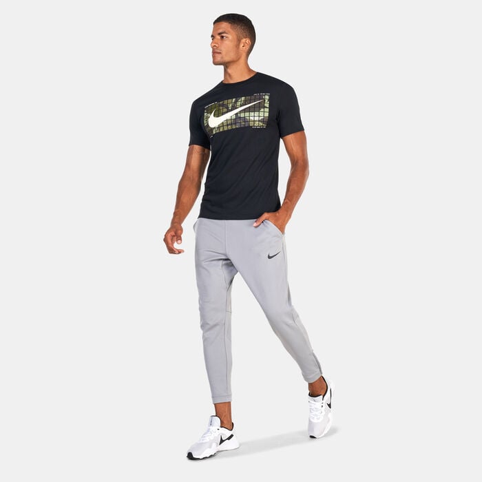 Nike Men's Dri-FIT Camo T-Shirt Black Nike Men's Dri-FIT Camo T-Shirt Black image number 2