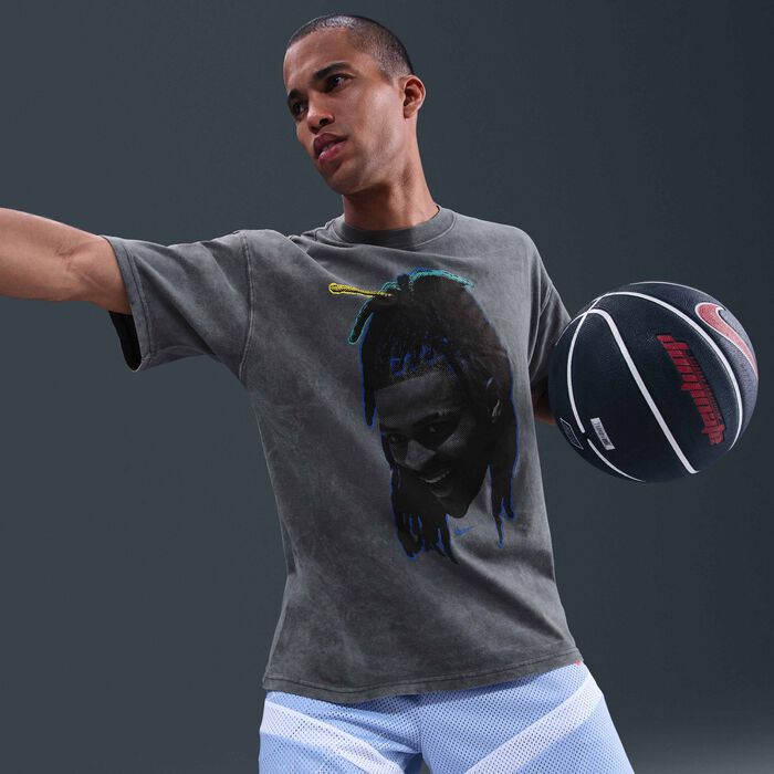 Nike Men's Ja Max90 T-Shirt Black image number 2