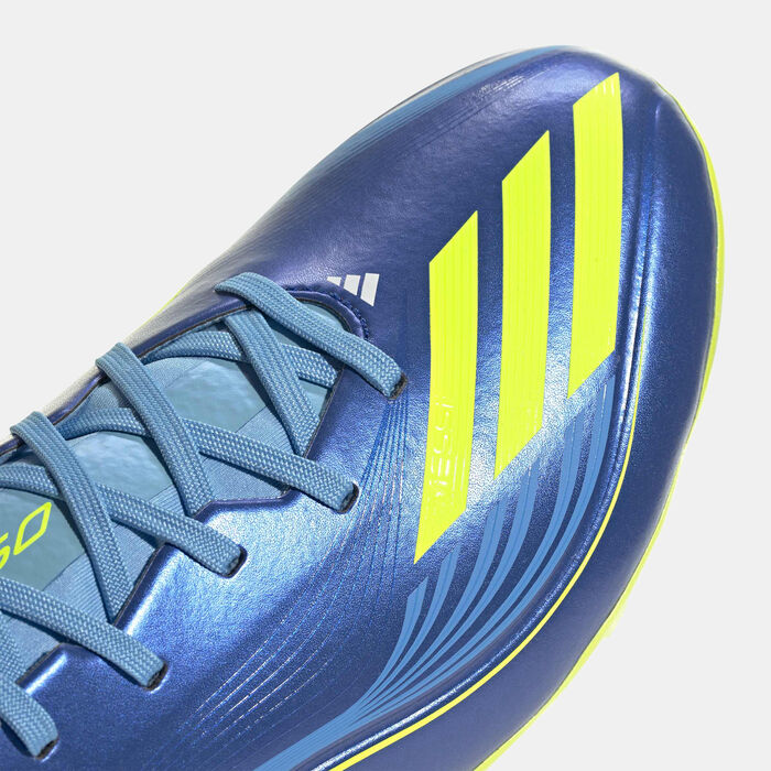 adidas Men's F50 Messi League Firm/Multi-Ground Football Shoes Blue adidas Men's F50 Messi League Firm/Multi-Ground Football Shoes Blue image number 4