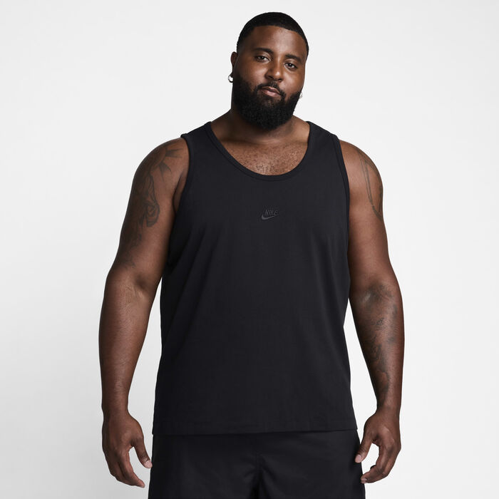 Nike Men's Sportswear Premium Essentials Tank Top Black image number 5