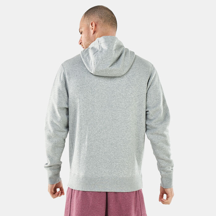 Nike Men's Sportswear Club Hoodie Grey Nike Men's Sportswear Club Hoodie Grey image number 1