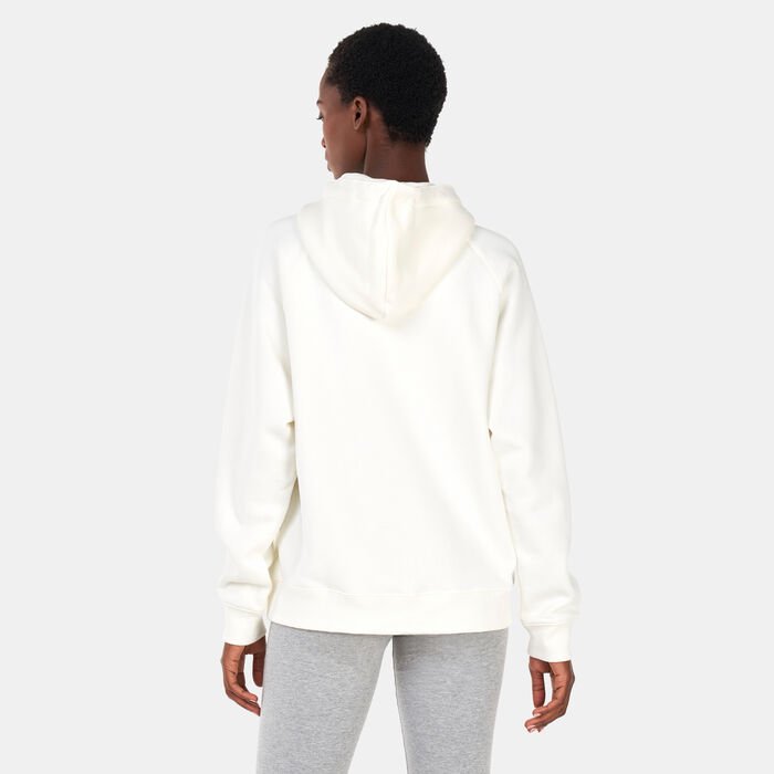 adidas Women's Oversized Hooded Sweatshirt Beige adidas Women's Oversized Hooded Sweatshirt Beige image number 1