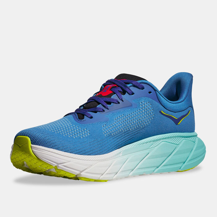 HOKA Men's Arahi 7 Running Shoes Blue HOKA Men's Arahi 7 Running Shoes Blue image number 2