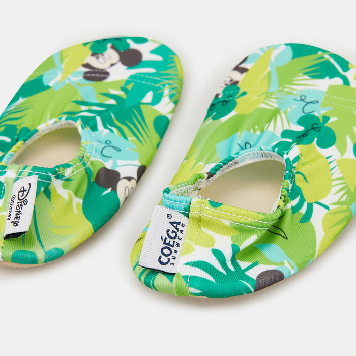 COEGA Kids' Allover Print Pool Beach Shoe Green image number 2
