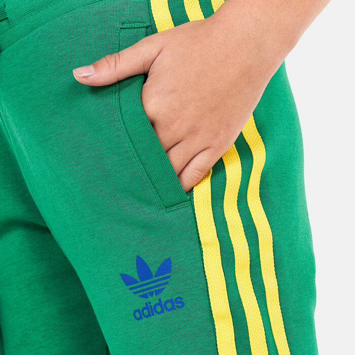 adidas Originals Kids' Adicolor Shorts Green adidas Originals Kids' Adicolor Shorts Green image number 3