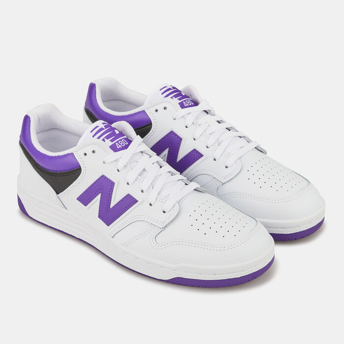 New Balance BB480 Shoe White New Balance BB480 Shoe White image number 1