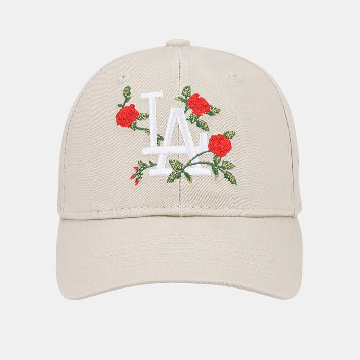 New Era Men's Los Angeles Dodgers Flower 9FORTY Adjustable Cap Beige New Era Men's Los Angeles Dodgers Flower 9FORTY Adjustable Cap Beige image number 0