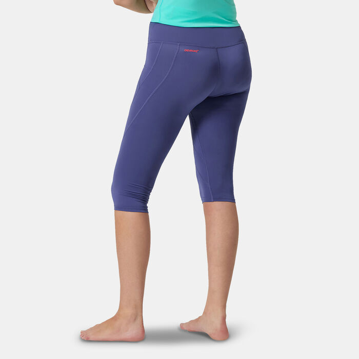 Speedo Women's Panel 3/4 Swimming Pants Purple Speedo Women's Panel 3/4 Swimming Pants Purple image number 1