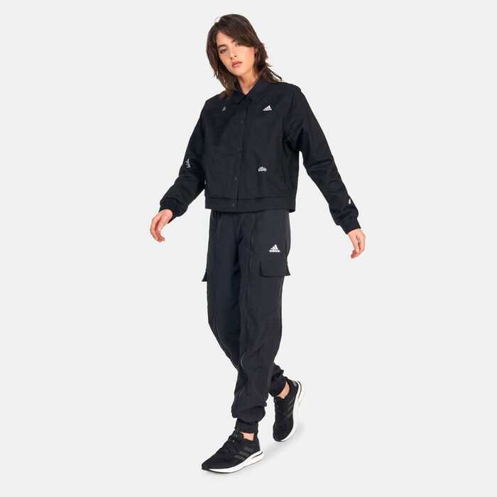 adidas Women's Dance Woven Versatile Cargo Pants Black adidas Women's Dance Woven Versatile Cargo Pants Black image number 2