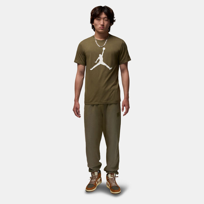 Jordan Men's Jumpman Crew T-Shirt Green Jordan Men's Jumpman Crew T-Shirt Green image number 2