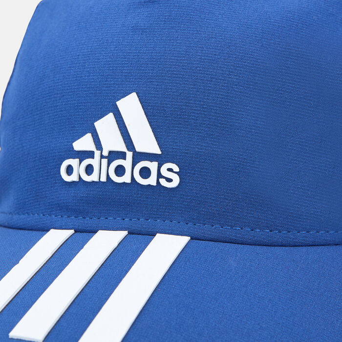adidas AEROREADY 3-Stripes Baseball Cap Blue adidas AEROREADY 3-Stripes Baseball Cap Blue image number 2