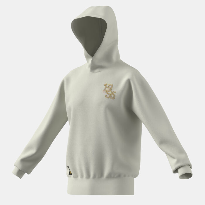 adidas Men's Real Madrid Hoodie White adidas Men's Real Madrid Hoodie White image number 0