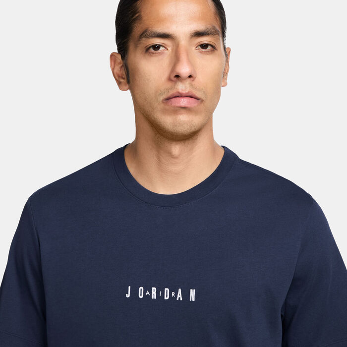 Jordan Men's Air T-Shirt Blue image number 2