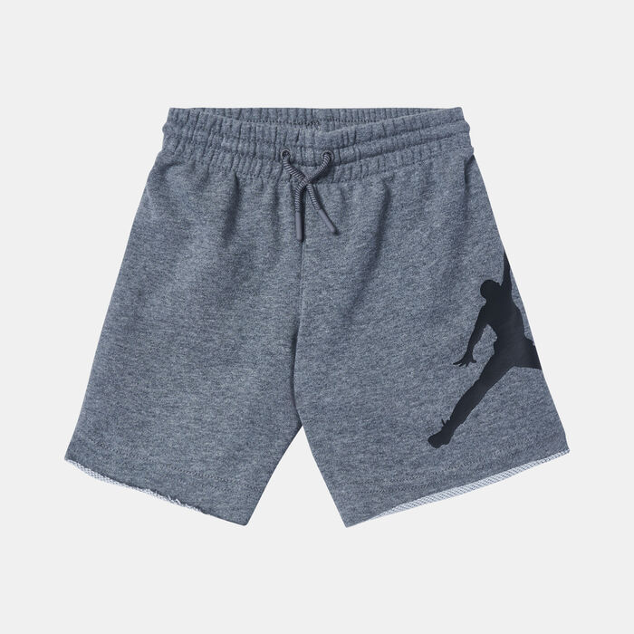 Jordan Kids' Jumpman Air Fleece Shorts (Younger Kids) Grey Jordan Kids' Jumpman Air Fleece Shorts (Younger Kids) Grey image number 0