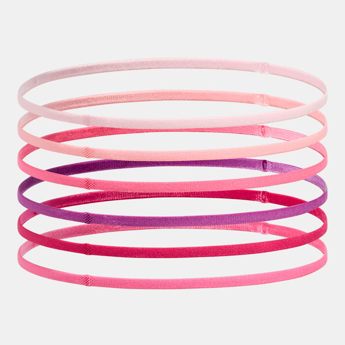 Under Armour Kids' Mini Elastic Headbands (6 Pieces) Pink Under Armour Kids' Mini Elastic Headbands (6 Pieces) Pink image number 0