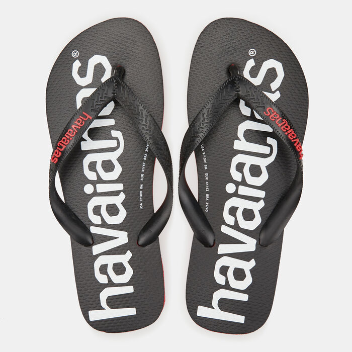 Havaianas Top Logomania 2 Flip Flops Black Havaianas Top Logomania 2 Flip Flops Black image number 0