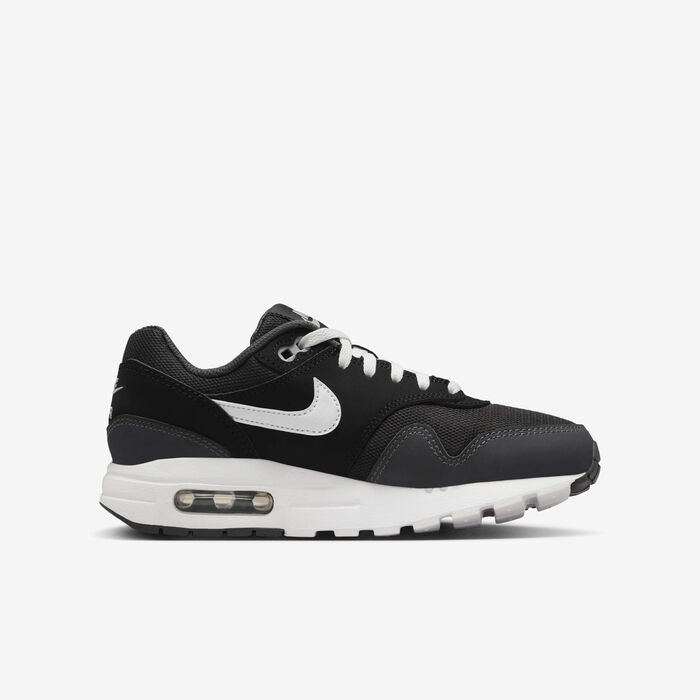 Nike Kids' Air Max 1 Shoes (Older Kids) Black image number 2