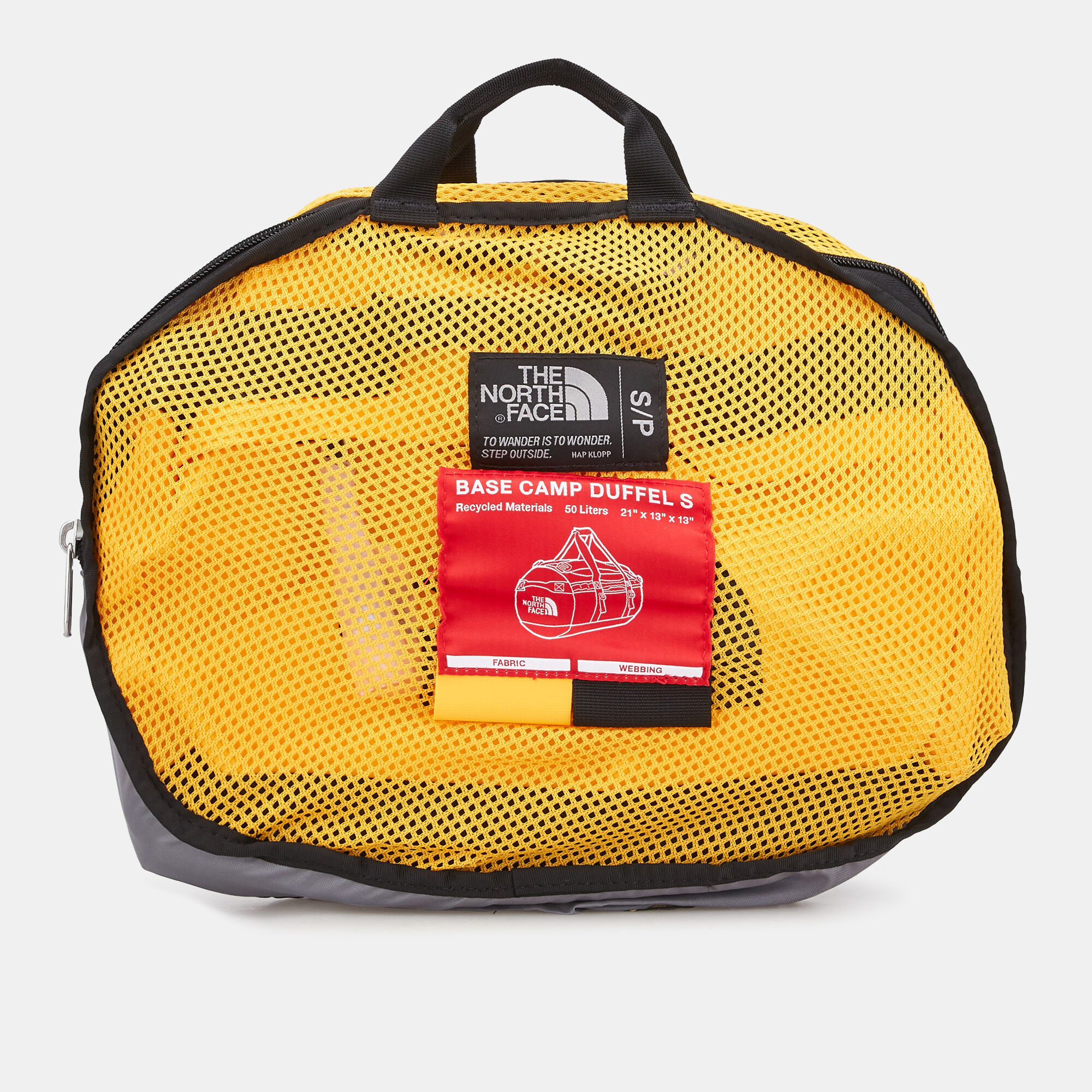 North face base camp duffel small yellow outlet