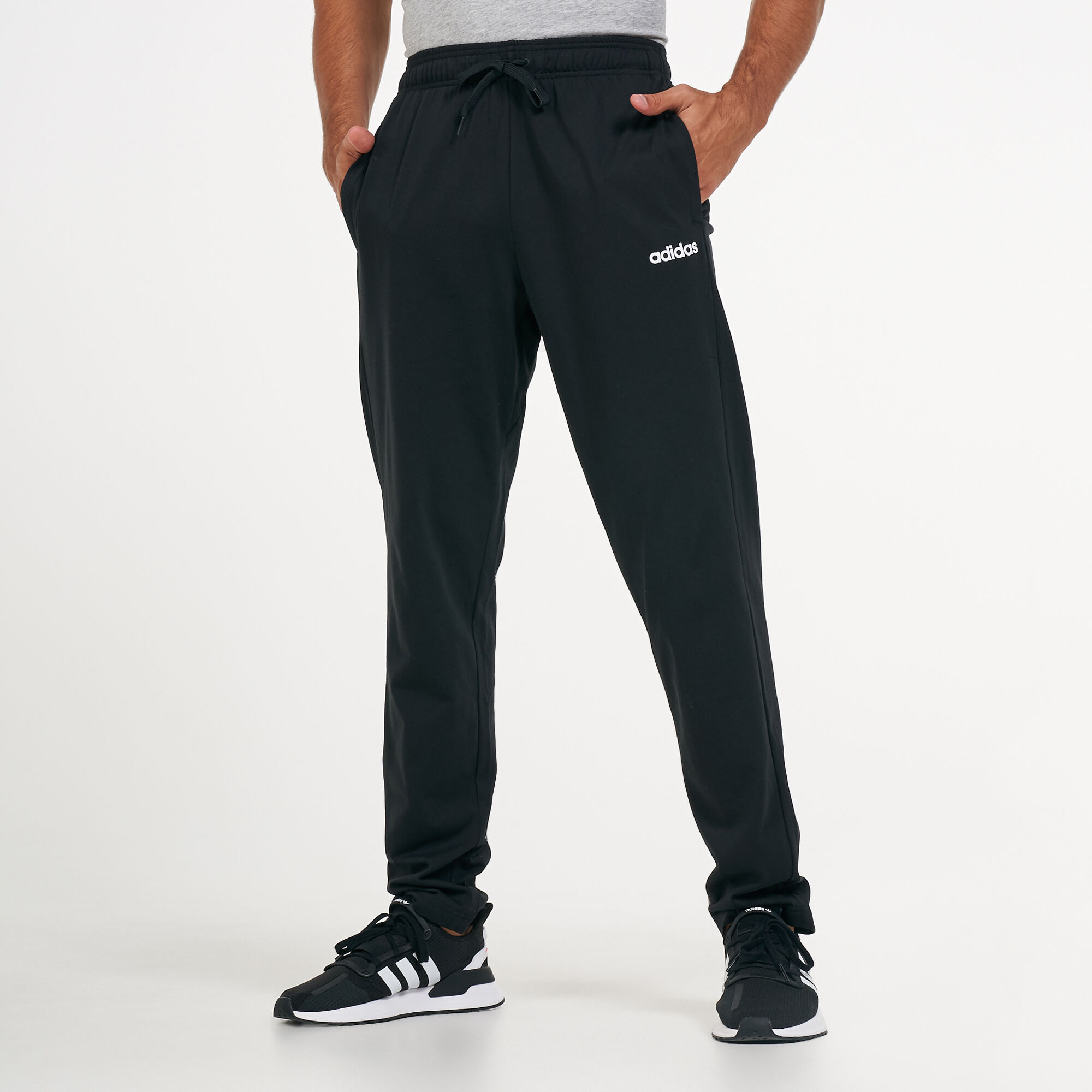 essentials plain tapered stanford pants