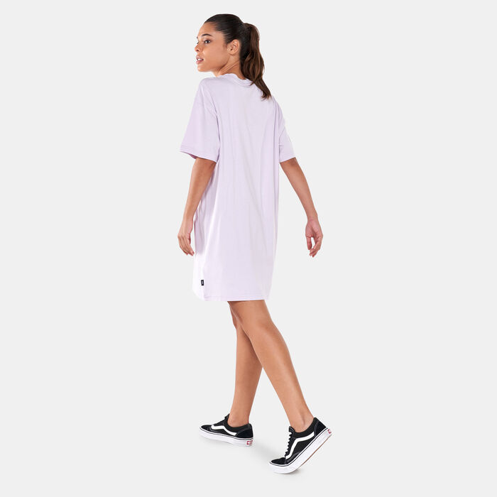 Vans Women's Center Vee Tee Dress Purple image number 1
